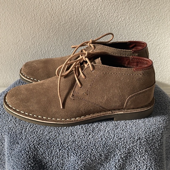 NWT KENNETH COLE REACTION Desert Sun, Ankle High Boots, Size 8.5 Men - Picture 4 of 10